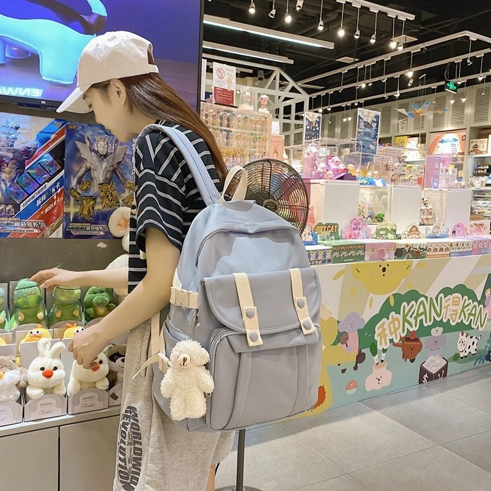 Women's Backpack Cute Student School Bag Large Capacity Travel Bag for Teenage Girls Casual waterproof Book Bag
Women's Backpack Cute Student School Bag Large Capacity Travel Bag for Teenage Girls Casual waterproof Book Bag