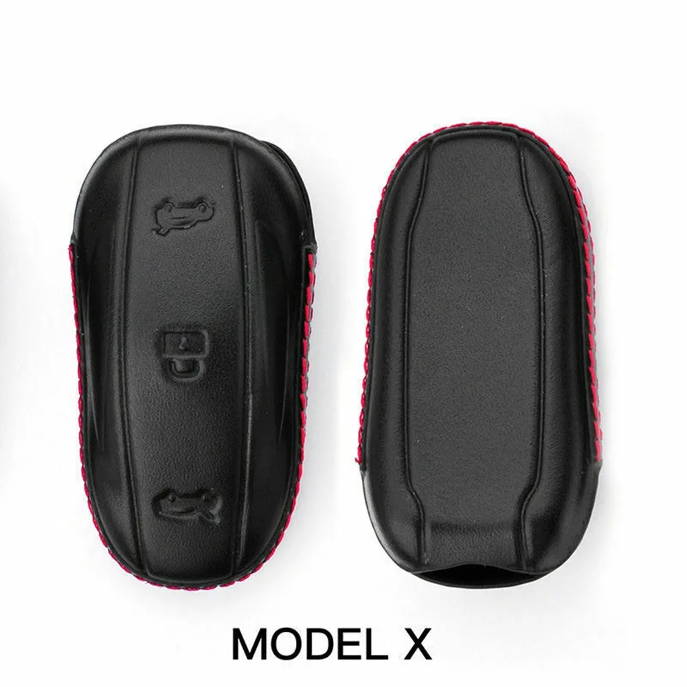 Luxury Leather Car Key Cover Case For Tesla Model S Model X Fob Remote Key Shell Cover Auto Accessories
Luxury Leather Car Key Cover Case For Tesla Model S Model X Fob Remote Key Shell Cover Auto Accessories