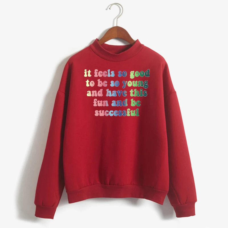 Successful Hoodie It Feels So Good Sweatshirts Womens Winter Tops Streetwear Ariana Grande Hoodies Female Harajuku Clothes L
Successful Hoodie It Feels So Good Sweatshirts Womens Winter Tops Streetwear Ariana Grande Hoodies Female Harajuku Clothes L