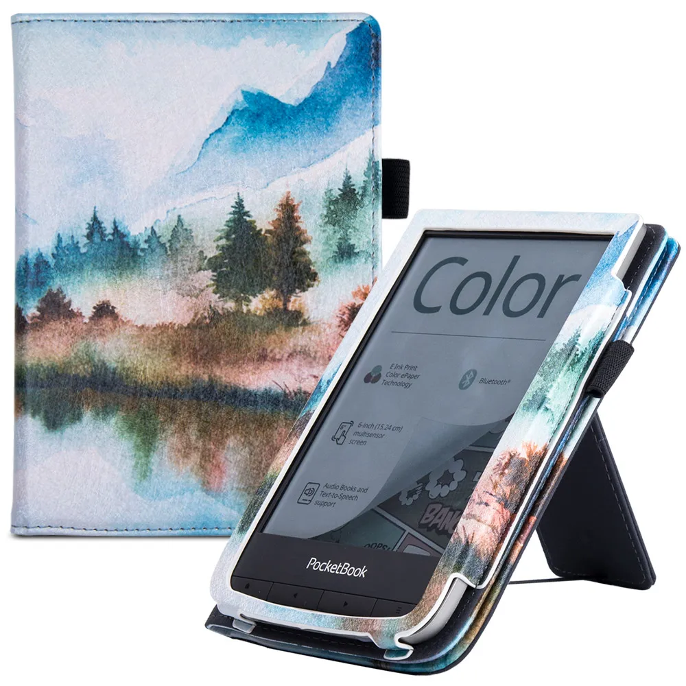 Смарт-чехол для электронных книг Pocketbook Touch HD 3/Touch Lux 4 5/Basic 4/Basic 2/Pocketbook 633 с