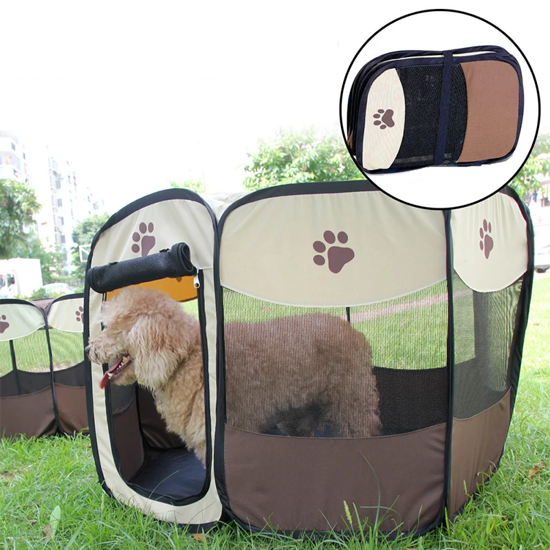 Pet Dog Playpen Tent Crate Room Foldable Puppy Exercise Cat Cage Waterproof Outdoor Two Door Mesh Shade Cover Nest Kennel
Pet Dog Playpen Tent Crate Room Foldable Puppy Exercise Cat Cage Waterproof Outdoor Two Door Mesh Shade Cover Nest Kennel