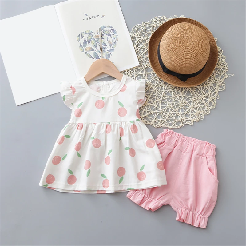 Kids Two Piece Cotton Outfits Girls Clothing Sets Summer Sleeveless Vest Fashion Sets Girls Clothing Casual Suit Floral
Kids Two Piece Cotton Outfits Girls Clothing Sets Summer Sleeveless Vest Fashion Sets Girls Clothing Casual Suit Floral