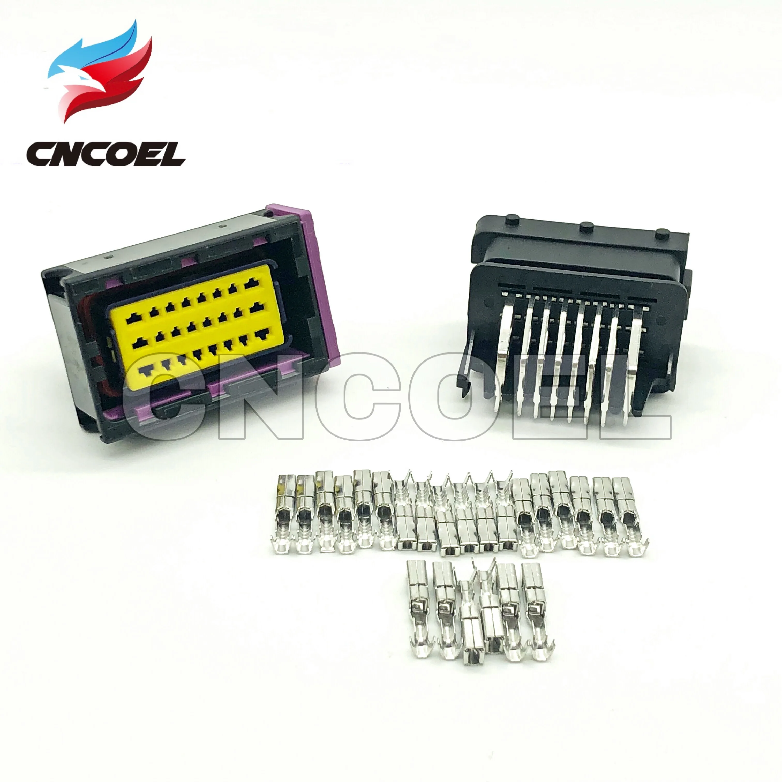 5/10 Sets FCI ECU Connector 24 Pin 24 Way Black Male And Female automotive Housing Sealed Connectors Plug Socket 211PC249S8005
5/10 Sets FCI ECU Connector 24 Pin 24 Way Black Male And Female automotive Housing Sealed Connectors Plug Socket 211PC249S8005