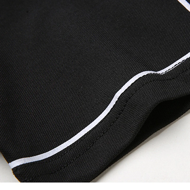 Top High Quality Mens Polo Shirt Tops Brand Logo Silk Fabric Short Sleeve for Summer Black Fashion Casual A07160901 
Top High Quality Mens Polo Shirt Tops Brand Logo Silk Fabric Short Sleeve for Summer Black Fashion Casual A07160901