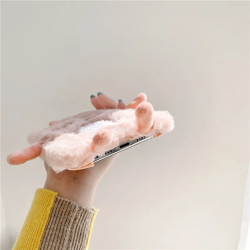 Warm Plush 3D bear Phone Case for iPhone 11 Pro Max XSMax XR X Cute cartoon Furry fluffy Fur Cover for SE2020 7 8 Plus gift Case
Warm Plush 3D bear Phone Case for iPhone 11 Pro Max XSMax XR X Cute cartoon Furry fluffy Fur Cover for SE2020 7 8 Plus gift Case
