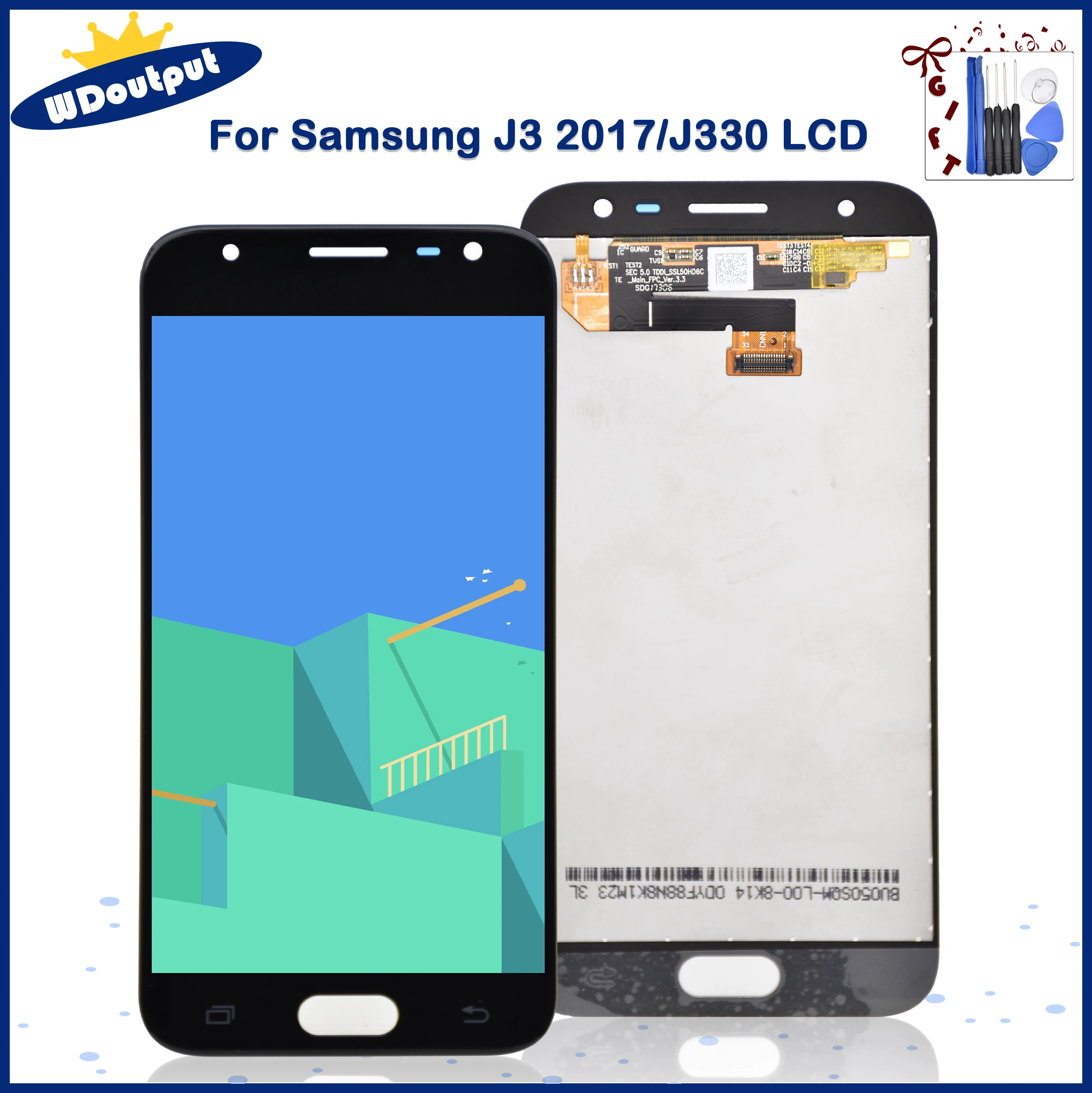 5.0"Original For Samsung Galaxy J3(2017) J330 J330F J3 Pro LCD Display Touch Screen Sensor Display Digiziter Assembly
5.0"Original For Samsung Galaxy J3(2017) J330 J330F J3 Pro LCD Display Touch Screen Sensor Display Digiziter Assembly