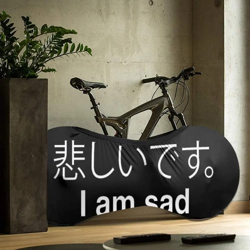 2020 New Fashion Japanese Symbol Slogan I Am Sad waterproof cover Outdoor MTB Rain Cover BIKE Bicycle dust cover MTB Biking
2020 New Fashion Japanese Symbol Slogan I Am Sad waterproof cover Outdoor MTB Rain Cover BIKE Bicycle dust cover MTB Biking