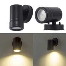 ZMJUJA 5W home sconces wall light wall mounted LED light black led wall lamp outdoor porch wall washer lights