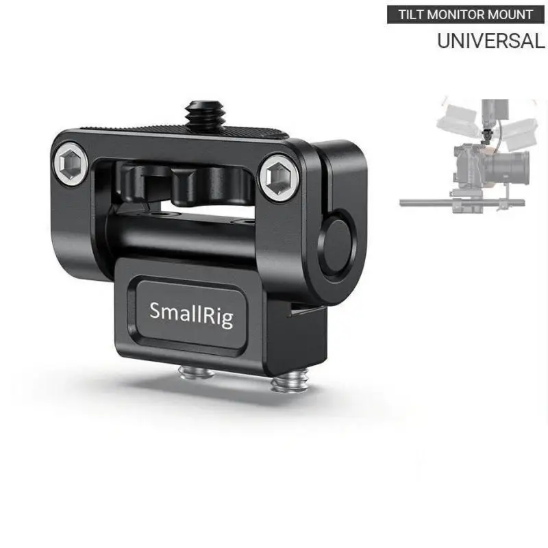 SmallRig регулируемый держатель монитора DSLR крепление анти-Поворот Мини наклон панорамирование для камеры монитор ЖК-экран 1842
SmallRig регулируемый держатель монитора DSLR крепление анти-Поворот Мини наклон панорамирование для камеры монитор ЖК-экран 1842
