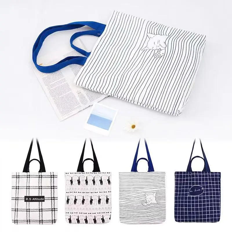 Simple Fashion Nordic Style Handmade Canvas Bag Shoulder Bag Student Canvas Bag Multi-purpose Shopping Bag for Women sac a main
Simple Fashion Nordic Style Handmade Canvas Bag Shoulder Bag Student Canvas Bag Multi-purpose Shopping Bag for Women sac a main