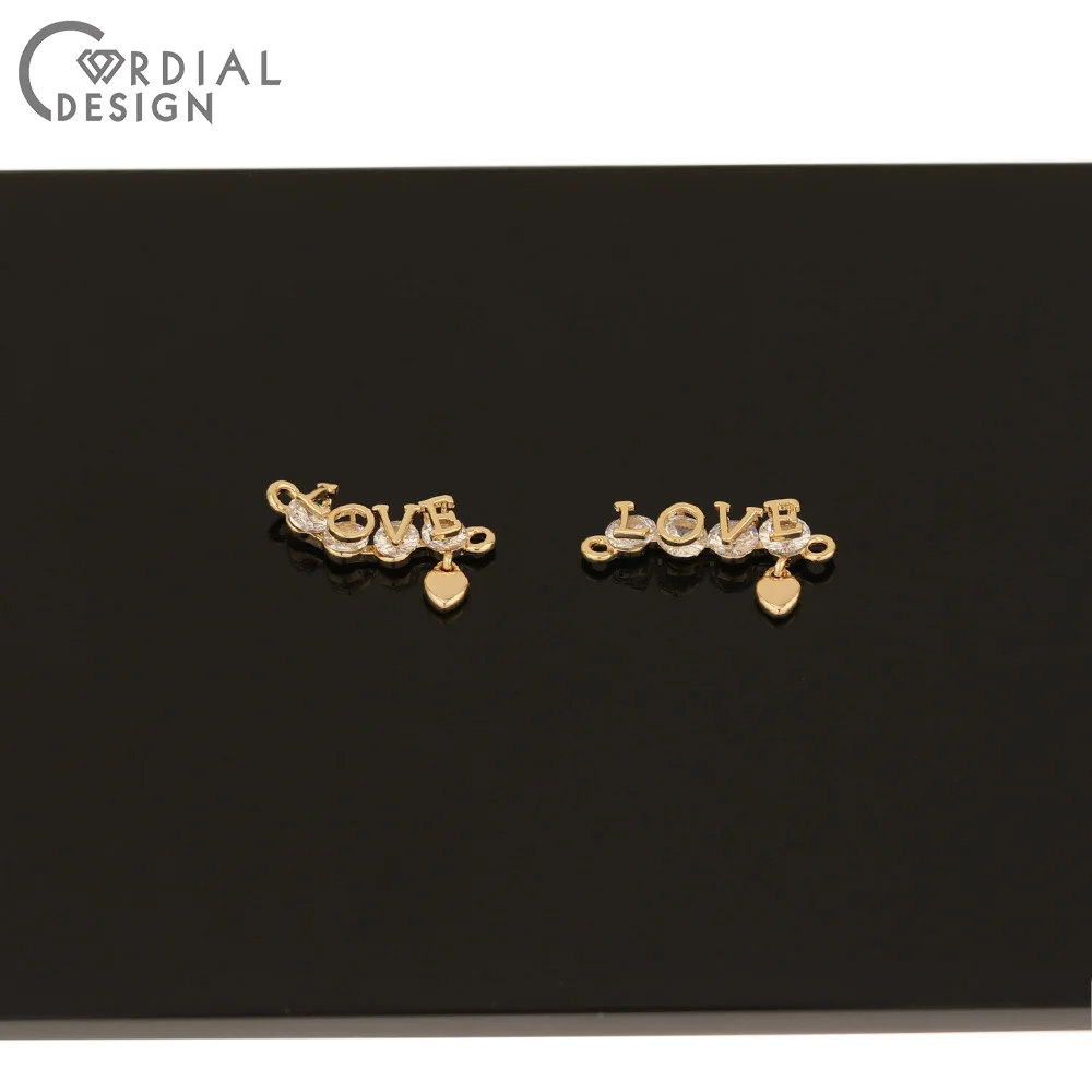 Cordial Design 20Pcs 9*18MM Jewelry Accessories/CZ Charms For Necklace/Genuine Gold Plating/DIY/Jewelry Findings & Components 
Cordial Design 20Pcs 9*18MM Jewelry Accessories/CZ Charms For Necklace/Genuine Gold Plating/DIY/Jewelry Findings & Components