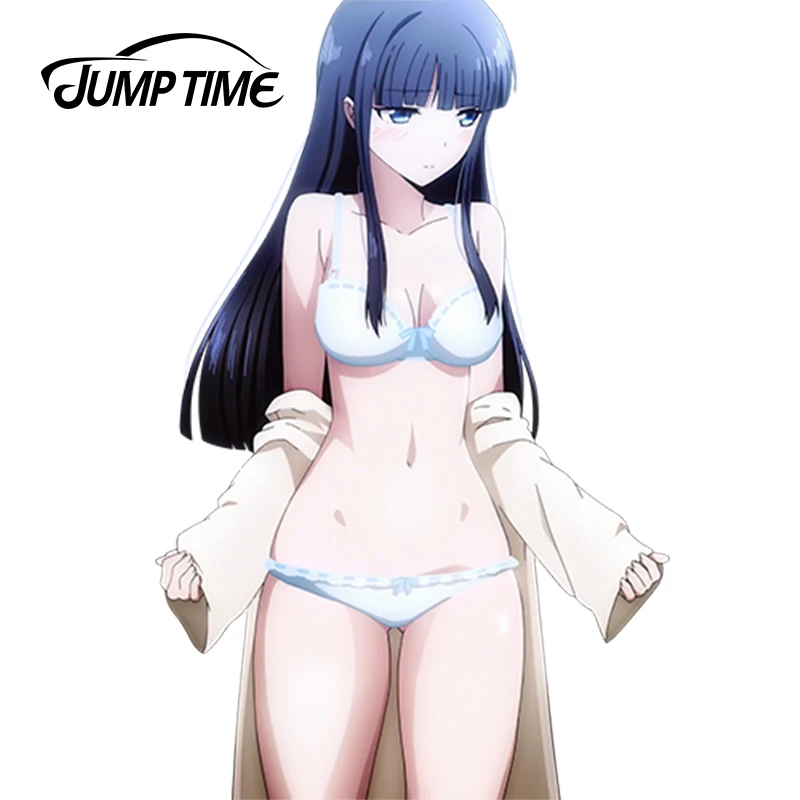 JumpTime 13 см x 8 4 Виниловая наклейка Mahouka Koukou no Rettousei аниме Женская Сиба Миюки