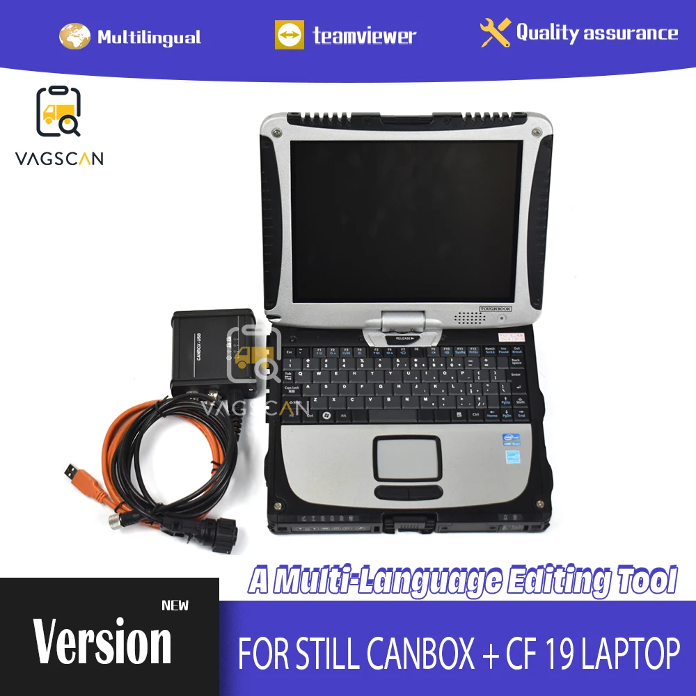 For Stil Incado Box Diagnostic Kit JUDIT 4 Jungheinrich Linde canbox for Still forklift Diagnose tool canbox STILL CF19 laptop
For Stil Incado Box Diagnostic Kit JUDIT 4 Jungheinrich Linde canbox for Still forklift Diagnose tool canbox STILL CF19 laptop