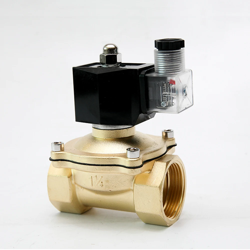 1-1/2 inch 2 Way IP65 Waterproof Brass Normally Closed / Open Electric Water Valve
1-1/2 inch 2 Way IP65 Waterproof Brass Normally Closed / Open Electric Water Valve