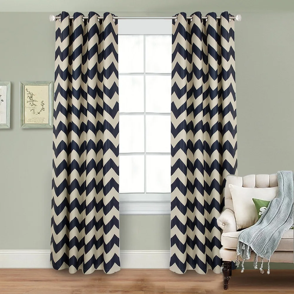 90% Shading Rate Blackout Curtains Blue White Stripe Window Curtain PanelsThermal Insulated Grommet Top Curtains for Living Room
90% Shading Rate Blackout Curtains Blue White Stripe Window Curtain PanelsThermal Insulated Grommet Top Curtains for Living Room