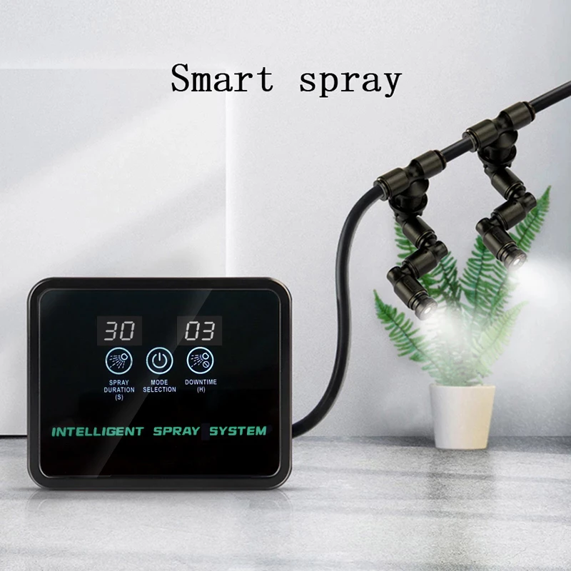 Intelligent Automatic Watering System For Garden Spray Irrigation System Timed Aquarium Spray Landscaping Irrigation Equipment 
Intelligent Automatic Watering System For Garden Spray Irrigation System Timed Aquarium Spray Landscaping Irrigation Equipment