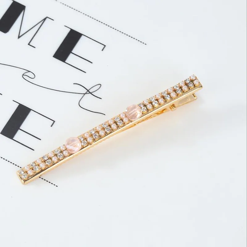 1Pcs Fashion Women Clear Crystal Rhinestones Hair Clips Solid Color Hairpins Girls Barrettes Metal Hair Accessories New Arrival
1Pcs Fashion Women Clear Crystal Rhinestones Hair Clips Solid Color Hairpins Girls Barrettes Metal Hair Accessories New Arrival