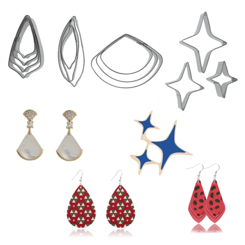 13 Pcs Creative Star Shape Sector Cookie Molds Set Sweet Baking Stainless Steel Moulds Cutter for Cooking Baking Sugar
13 Pcs Creative Star Shape Sector Cookie Molds Set Sweet Baking Stainless Steel Moulds Cutter for Cooking Baking Sugar