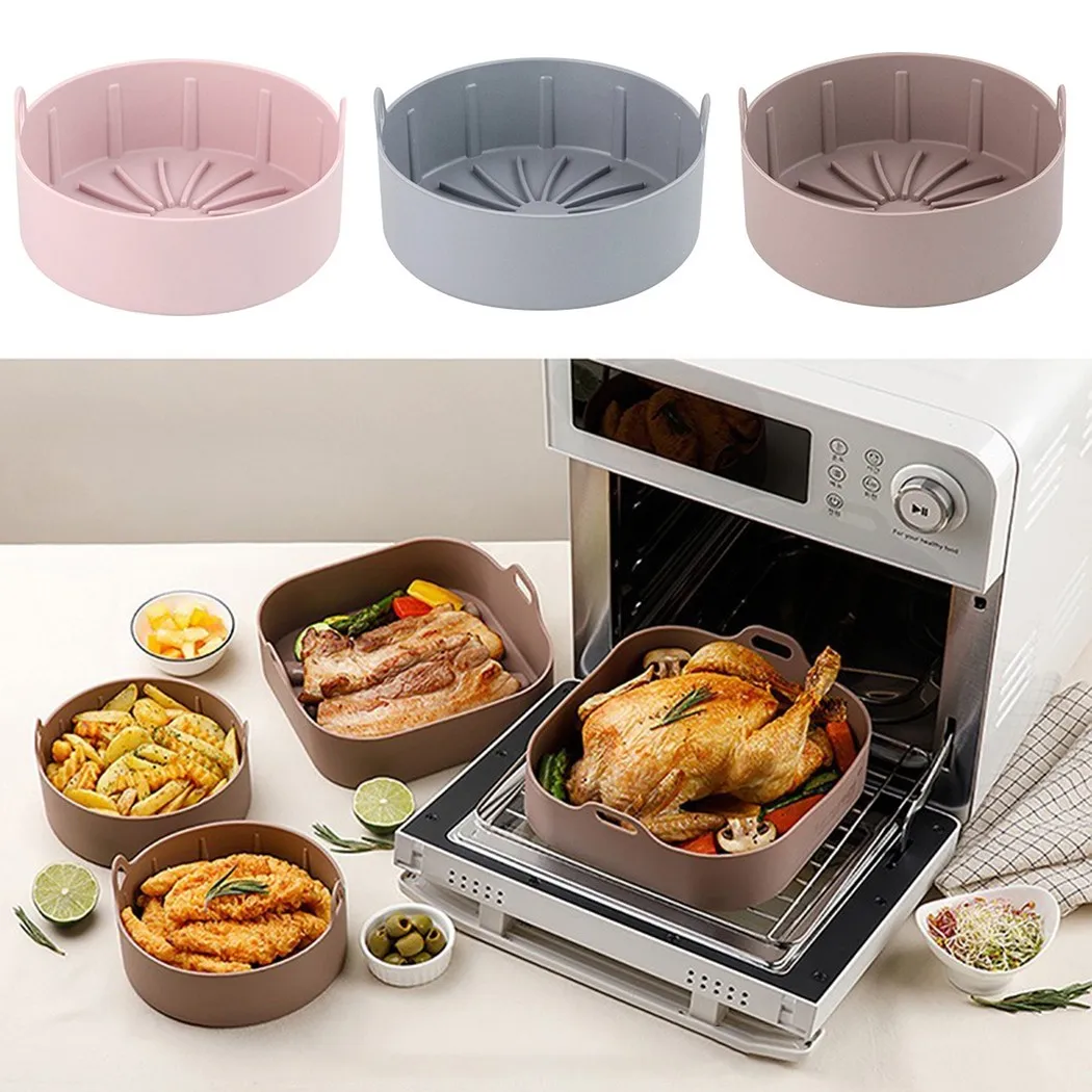 1x Silicone Pot 16cm Airfryer Fryer Accessories Baking Tools High-temperature Resistant Silicone Materials
1x Silicone Pot 16cm Airfryer Fryer Accessories Baking Tools High-temperature Resistant Silicone Materials