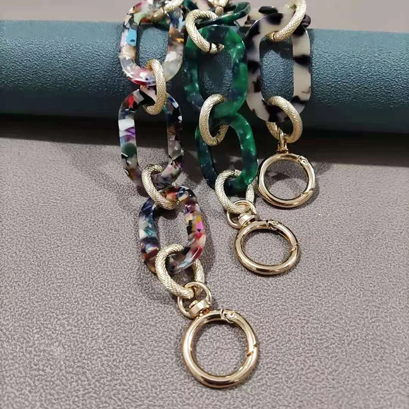 Acrylic Resin Bag strap for Shoulder Bag fish Bone Handbag Chain Strap Detachable Belts Handle Bag Accessories Wrist Strap 2021
Acrylic Resin Bag strap for Shoulder Bag fish Bone Handbag Chain Strap Detachable Belts Handle Bag Accessories Wrist Strap 2021