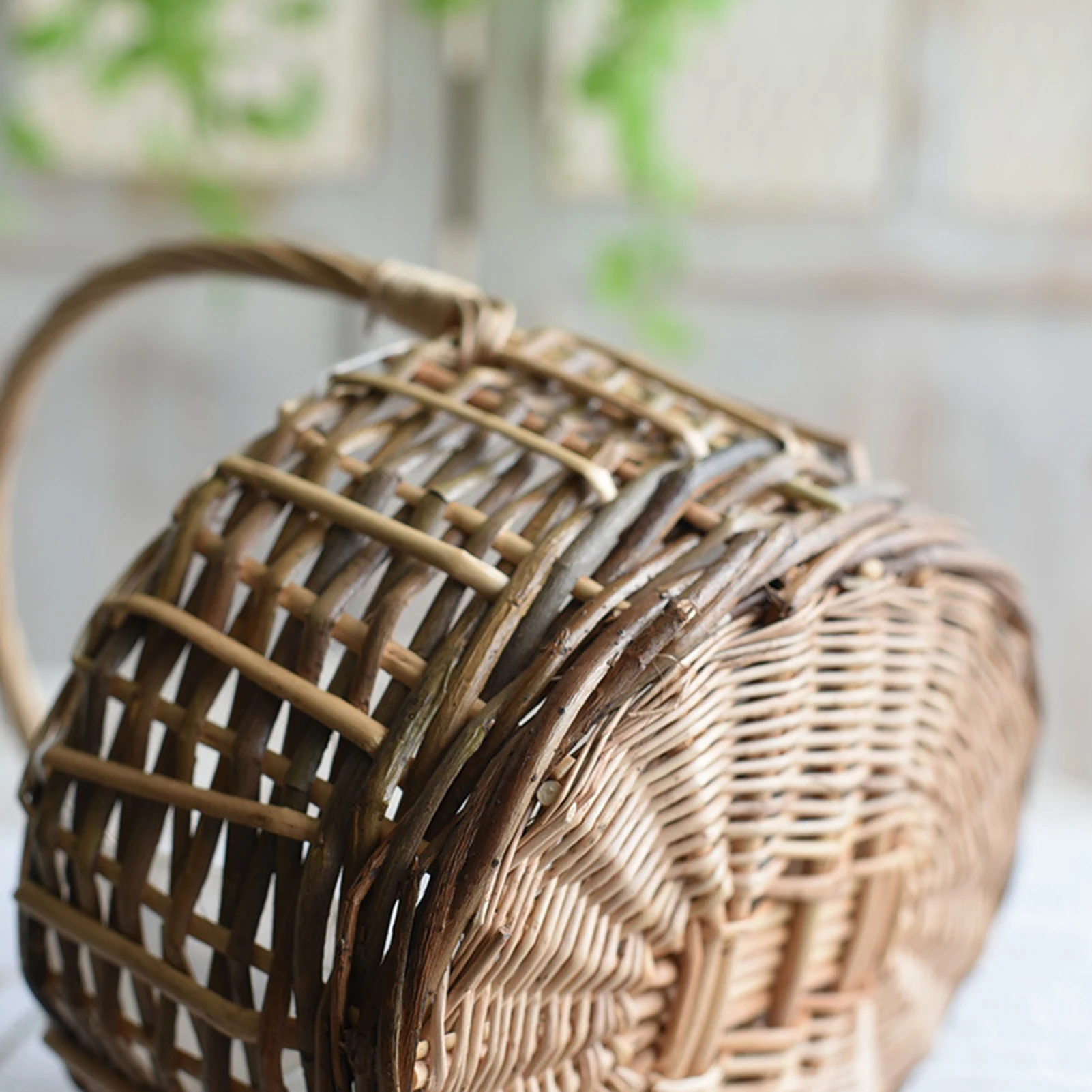 Flower Pot Planter Plant Pot Handmade Wicker Basket Rattan Multi Household Storage Baskets Laundry Basket For Garden Decoration 
Flower Pot Planter Plant Pot Handmade Wicker Basket Rattan Multi Household Storage Baskets Laundry Basket For Garden Decoration