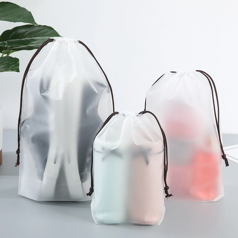 3/5pcs Travel Storage Bag Portable Shoe Clothes Organzier Drawstring Suitcase Organzier Transparent Underwear Makeup Storage Bag
3/5pcs Travel Storage Bag Portable Shoe Clothes Organzier Drawstring Suitcase Organzier Transparent Underwear Makeup Storage Bag
