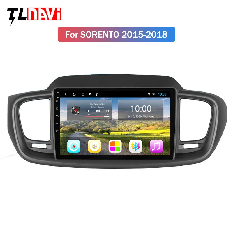 2G ОЗУ Android 10 автомобильный DVD плеер GPS головное устройство для KIA SORENTO 2015 2018 аудио