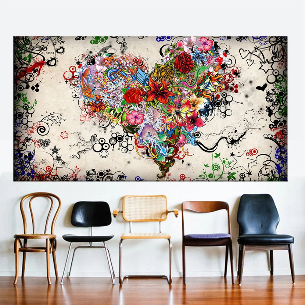 Abstract Oil Painting Modern Canvas Texture Love Shape Flowers Paintings Wall Abstract Art Colorful Painting Home Decoration
Abstract Oil Painting Modern Canvas Texture Love Shape Flowers Paintings Wall Abstract Art Colorful Painting Home Decoration