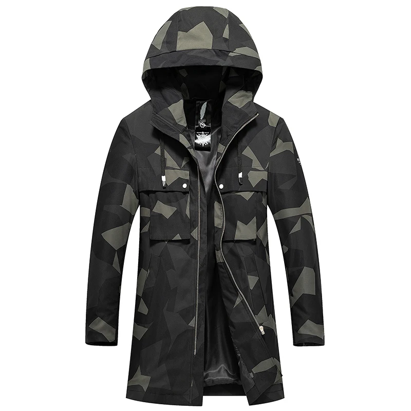 Spring And Autumn Big Plus Size New M-4XL Men Hooded Casual Jacket Men Coat Trend Brand Fashion Camouflage Jacket
Spring And Autumn Big Plus Size New M-4XL Men Hooded Casual Jacket Men Coat Trend Brand Fashion Camouflage Jacket