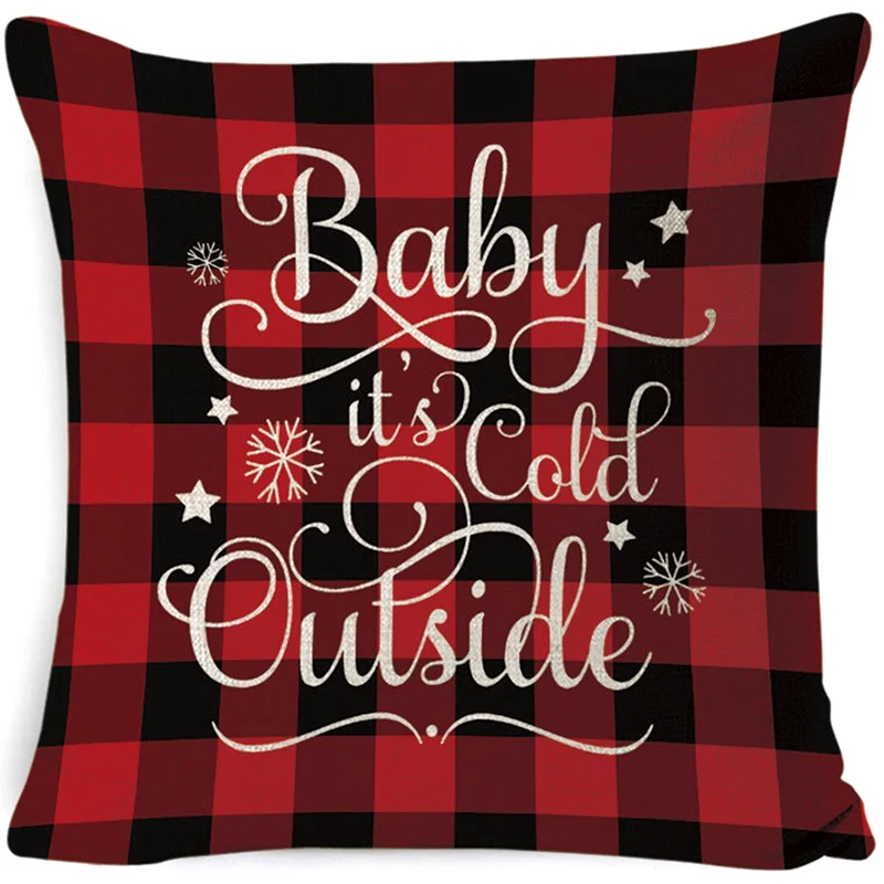 4Pcs Merry Christmas Cushion Cover Decorative Pillows Cover for Sofa Seat Square Soft Throw Pillow Case 45X45cm Home Decor
4Pcs Merry Christmas Cushion Cover Decorative Pillows Cover for Sofa Seat Square Soft Throw Pillow Case 45X45cm Home Decor