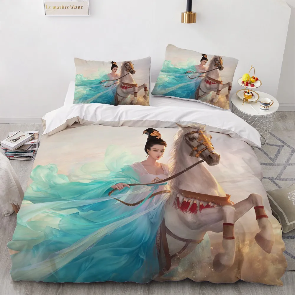 3D Animal Comforther Cases Pillow Covers Custom Design Horse Quilt Cover Sets Full Queen Super King Twin Size White Bedclothes
3D Animal Comforther Cases Pillow Covers Custom Design Horse Quilt Cover Sets Full Queen Super King Twin Size White Bedclothes