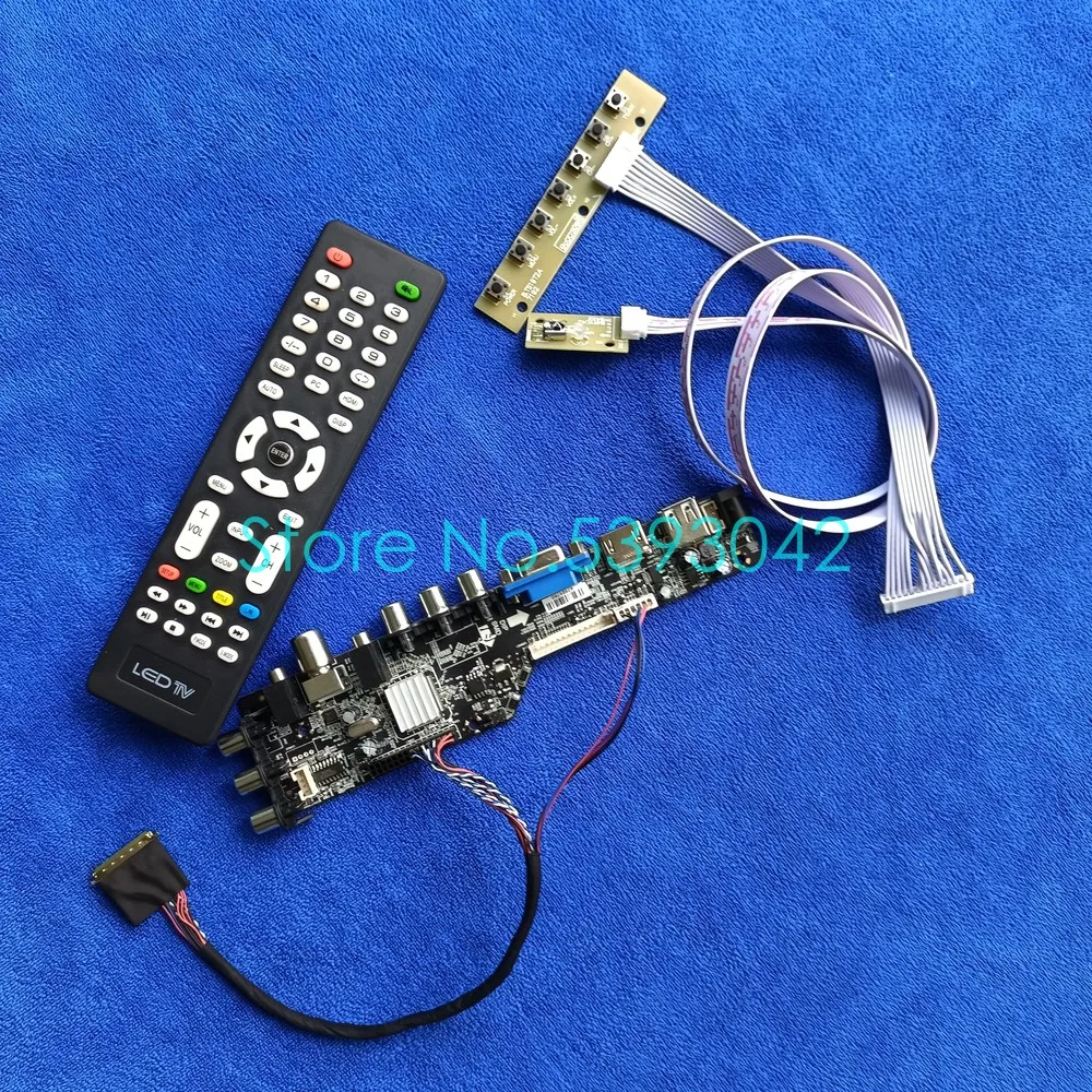 Подходит для LP173WF1 (TL)(A1)/(TL)(A2)/(TL)(C1)/(TL)(D1) экран 40Pin LVDS VGA USB DVB-C 1920*1080, цифровой контроллер 3663, набор карт
Подходит для LP173WF1 (TL)(A1)/(TL)(A2)/(TL)(C1)/(TL)(D1) экран 40Pin LVDS VGA USB DVB-C 1920*1080, цифровой контроллер 3663, набор карт