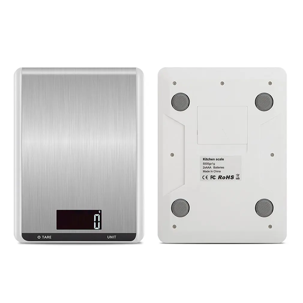 Kitchen Digital Scale Portable LED Electronic Scales Food Measuring Weight Stainless Steel High Accuracy Weigh Balance
Kitchen Digital Scale Portable LED Electronic Scales Food Measuring Weight Stainless Steel High Accuracy Weigh Balance