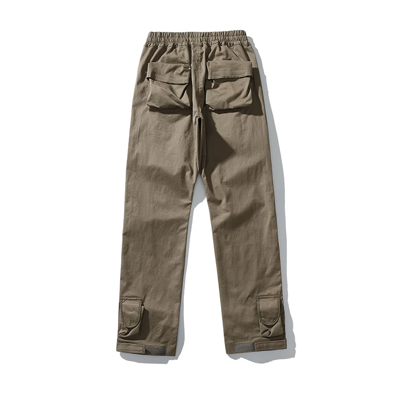 High street Multi-pocket Drawstring Overalls Mens Straight Ribbons Oversize Casual Cargo Pants Hip Hop Loose Baggy Trousers
High street Multi-pocket Drawstring Overalls Mens Straight Ribbons Oversize Casual Cargo Pants Hip Hop Loose Baggy Trousers