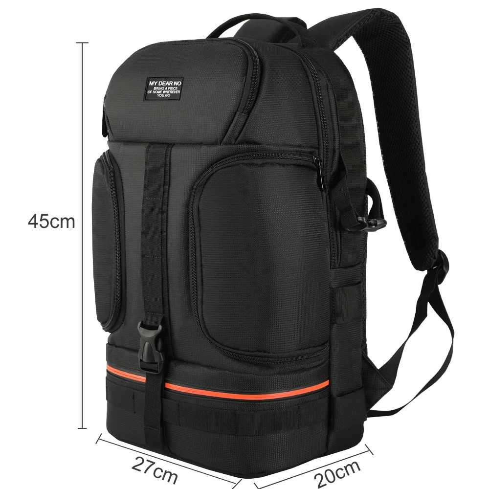 DSLR Waterproof Video Camera Backpack Tripod Case w/ Reflector Stripe fit 15.6in Laptop Bag for Canon Nikon Sony DSLR Photo
DSLR Waterproof Video Camera Backpack Tripod Case w/ Reflector Stripe fit 15.6in Laptop Bag for Canon Nikon Sony DSLR Photo