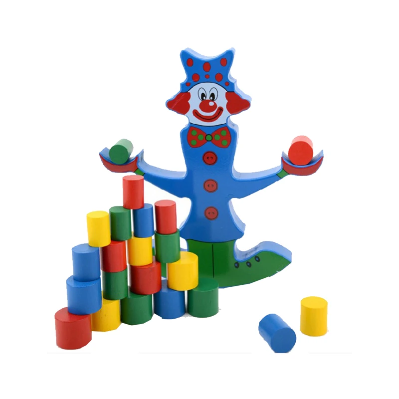 Colorful Wooden Baby Model Building Kit Clown Balance Wooden Game Toy Children Building Blocks Educational Toys
Colorful Wooden Baby Model Building Kit Clown Balance Wooden Game Toy Children Building Blocks Educational Toys
