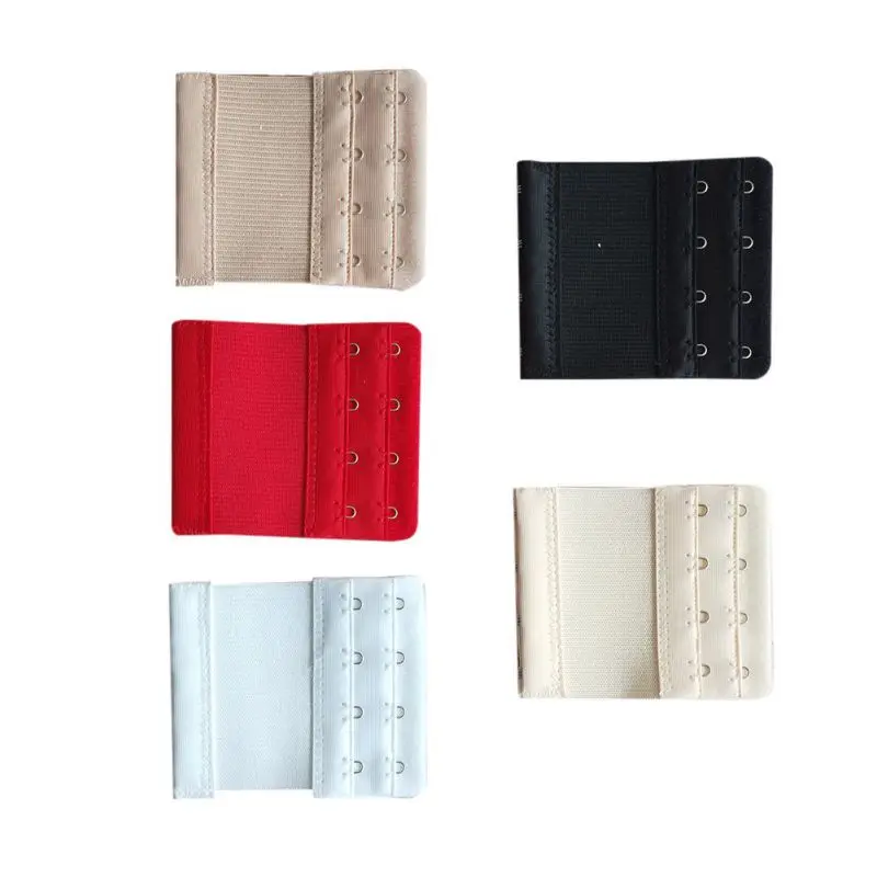 Bra Strap Extender 2 Row 4 Hook Nylon Bra Extension Elastic Adjustable Clasp Bar Strap Women's Bra Accessories
Bra Strap Extender 2 Row 4 Hook Nylon Bra Extension Elastic Adjustable Clasp Bar Strap Women's Bra Accessories