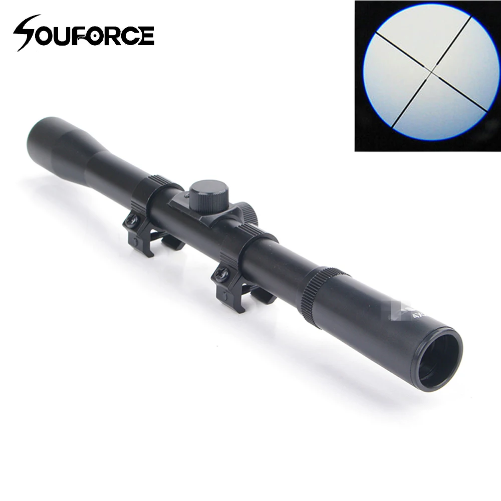 

4X20 Air Rifle Telescopic Sniper Scope Sights Hunting Scopes Riflescope Sniper Scope Riflescopes Hunting Mounts for Airsoft Guns