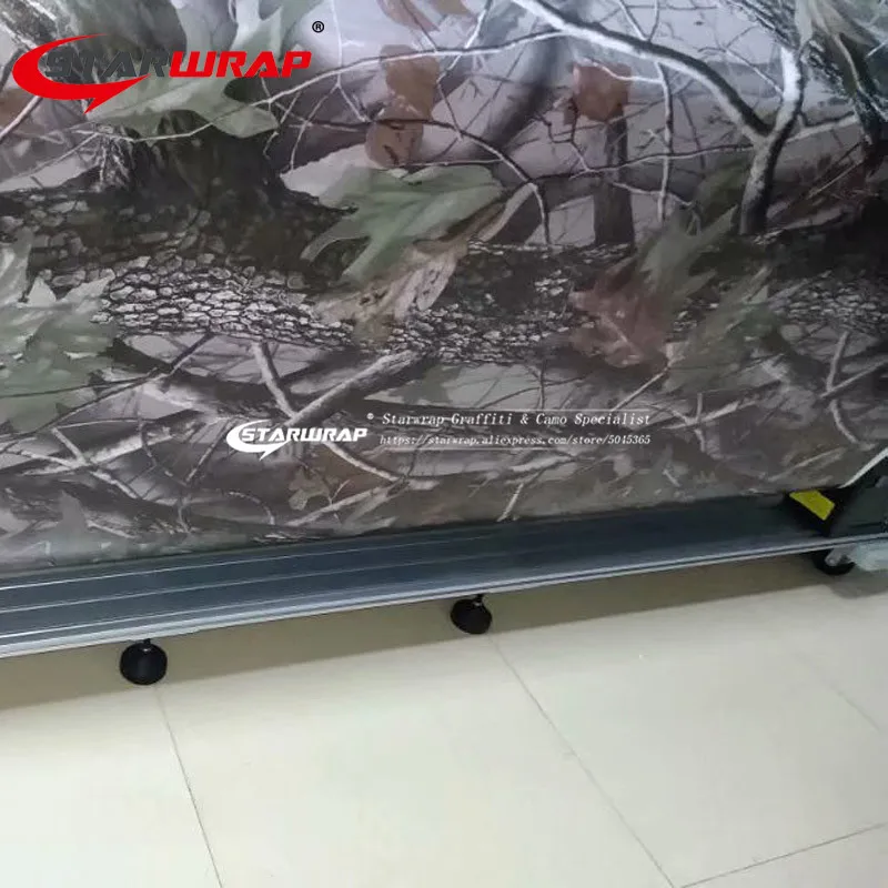 Star wrap автомобильный Стайлинг Camo ping винил Настоящее Дерево Камуфляж для