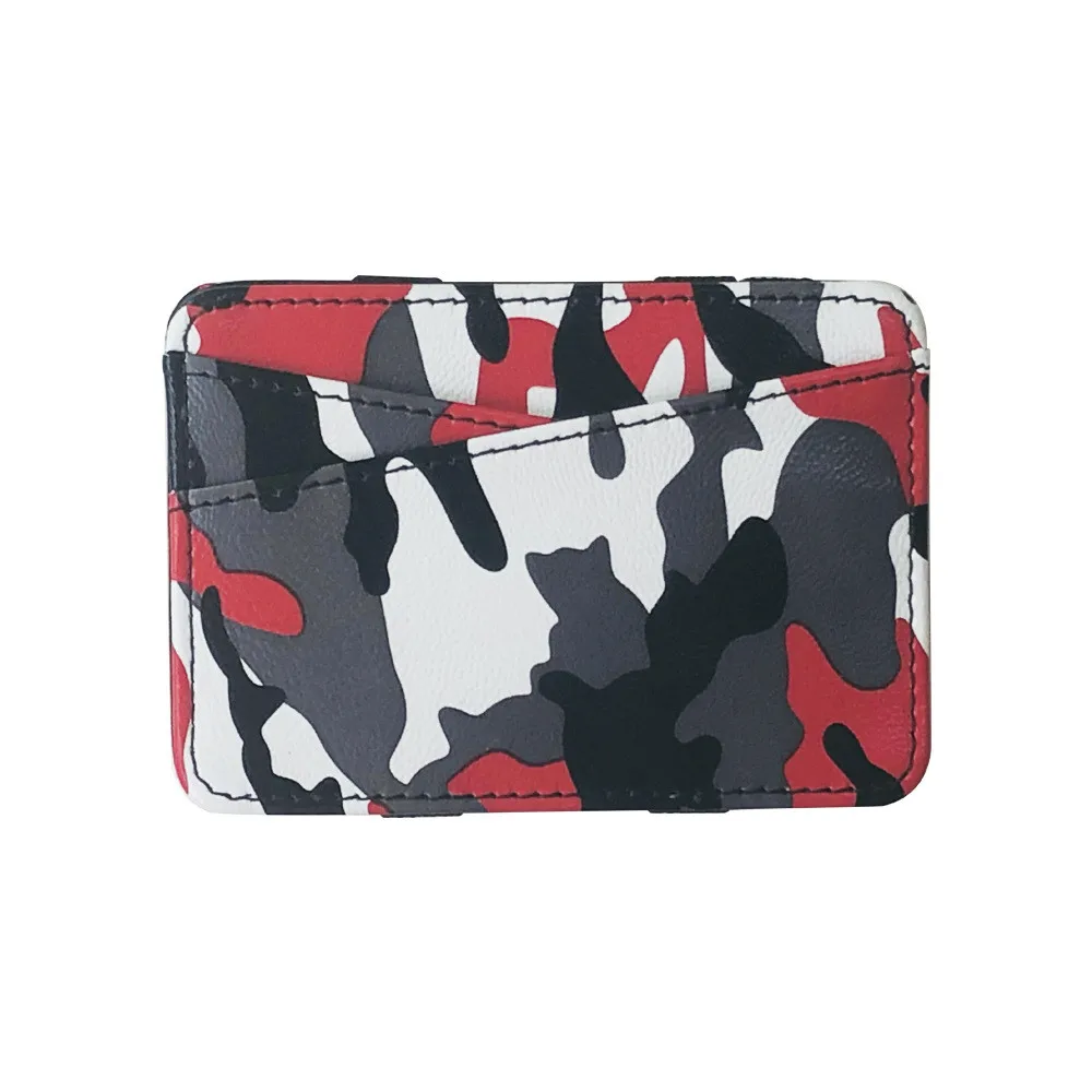 New Army Camouflage Mini Men's Leather Magic Wallet With Coin Pocket Slim Purse Money Clip Bag Bank Credit Card Card Cash Holder
New Army Camouflage Mini Men's Leather Magic Wallet With Coin Pocket Slim Purse Money Clip Bag Bank Credit Card Card Cash Holder
