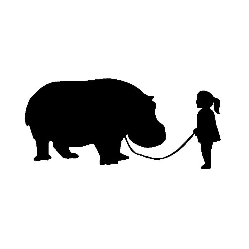 Car Stickers Decor Motorcycle Decals Funny Girl Walking A Hippo Decorative Accessories Creative Sunscreen Waterproof PVC16cm*7cm
Car Stickers Decor Motorcycle Decals Funny Girl Walking A Hippo Decorative Accessories Creative Sunscreen Waterproof PVC16cm*7cm