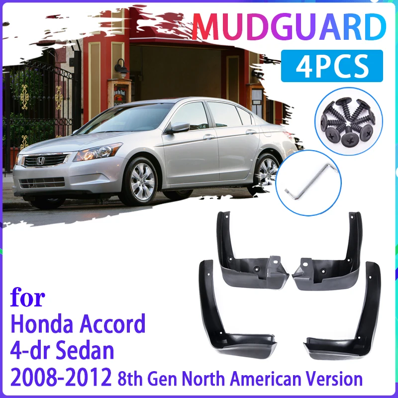 Car Mud Flap for Honda Accord Sedan 2008~2012 2009 2010 2011 Mudguard Splash Guard Fender Mudflaps Auto Accessories
Car Mud Flap for Honda Accord Sedan 2008~2012 2009 2010 2011 Mudguard Splash Guard Fender Mudflaps Auto Accessories