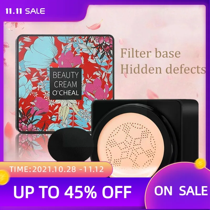 Воздушная подушка с грибовидной головкой, BB крем, основа для макияжа лица, крем для лица, создайте модель F9K8
Воздушная подушка с грибовидной головкой, BB крем, основа для макияжа лица, крем для лица, создайте модель F9K8