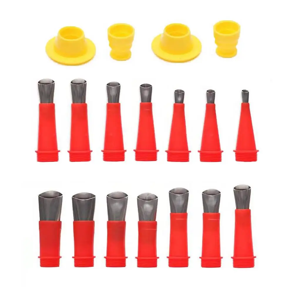 18pcs Caulking Finisher Kit Reusable Caulking Finishing Tool Stainless Steel Kitchen Bathroom Caulking Decoration Repair Tools
18pcs Caulking Finisher Kit Reusable Caulking Finishing Tool Stainless Steel Kitchen Bathroom Caulking Decoration Repair Tools