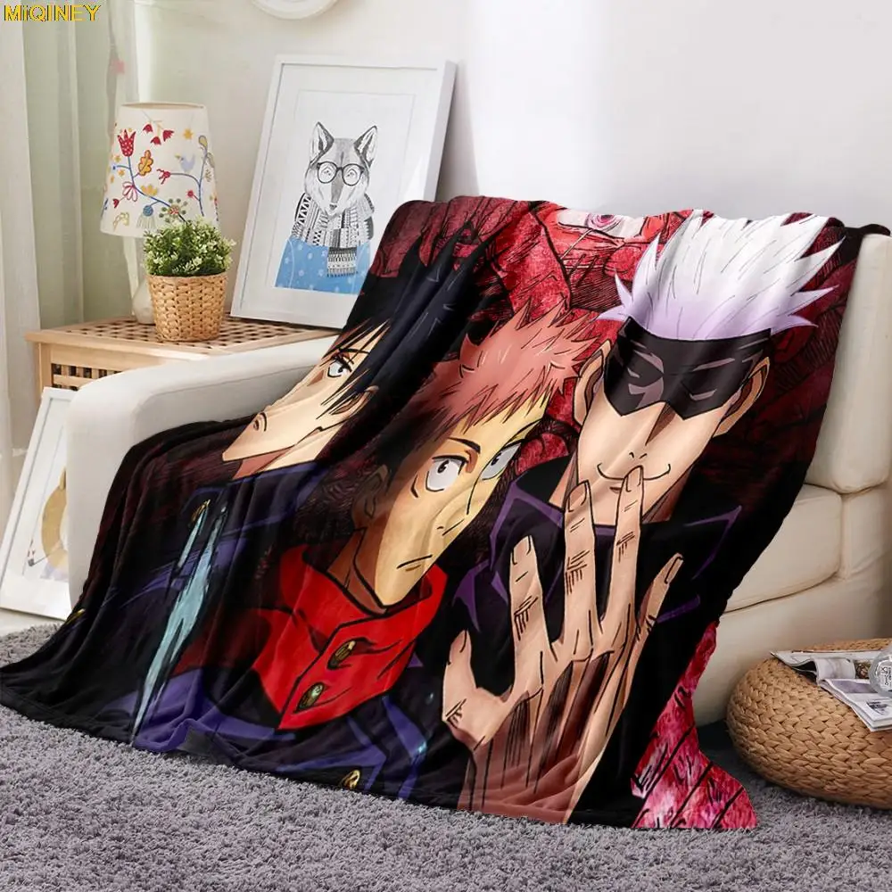 MiQINEY Custom Blanket Anime Jujutsu Kaisen Flannel Soft Warm Blanket Printed Quilt Bedding Travel Office Fashion Throw Blanket
MiQINEY Custom Blanket Anime Jujutsu Kaisen Flannel Soft Warm Blanket Printed Quilt Bedding Travel Office Fashion Throw Blanket