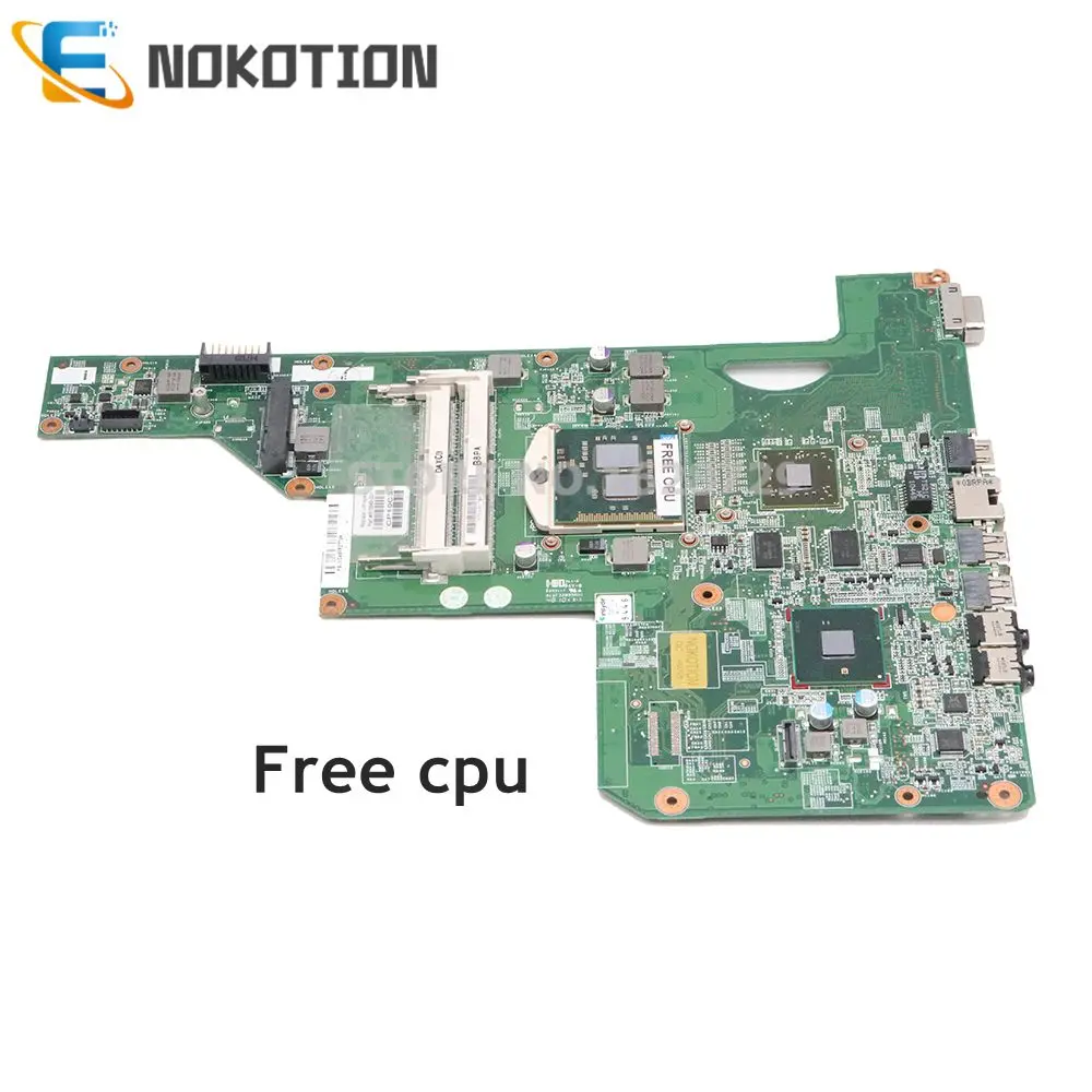 NOKOTION 615848-001 605902-001 608340-001 For Hp Compaq G72 G62 laptop motherboard 17 inch HM55 DDR3 with graphics Free cpu
NOKOTION 615848-001 605902-001 608340-001 For Hp Compaq G72 G62 laptop motherboard 17 inch HM55 DDR3 with graphics Free cpu