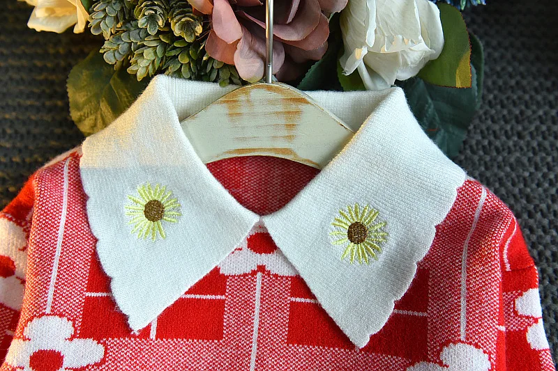 Autumn Kids Clothes Winter Baby Girls Clothes Set Flower knitwear+Skirt Tracksuit Suit For Toddler Girls Children Clothes 2-6 Y
Autumn Kids Clothes Winter Baby Girls Clothes Set Flower knitwear+Skirt Tracksuit Suit For Toddler Girls Children Clothes 2-6 Y