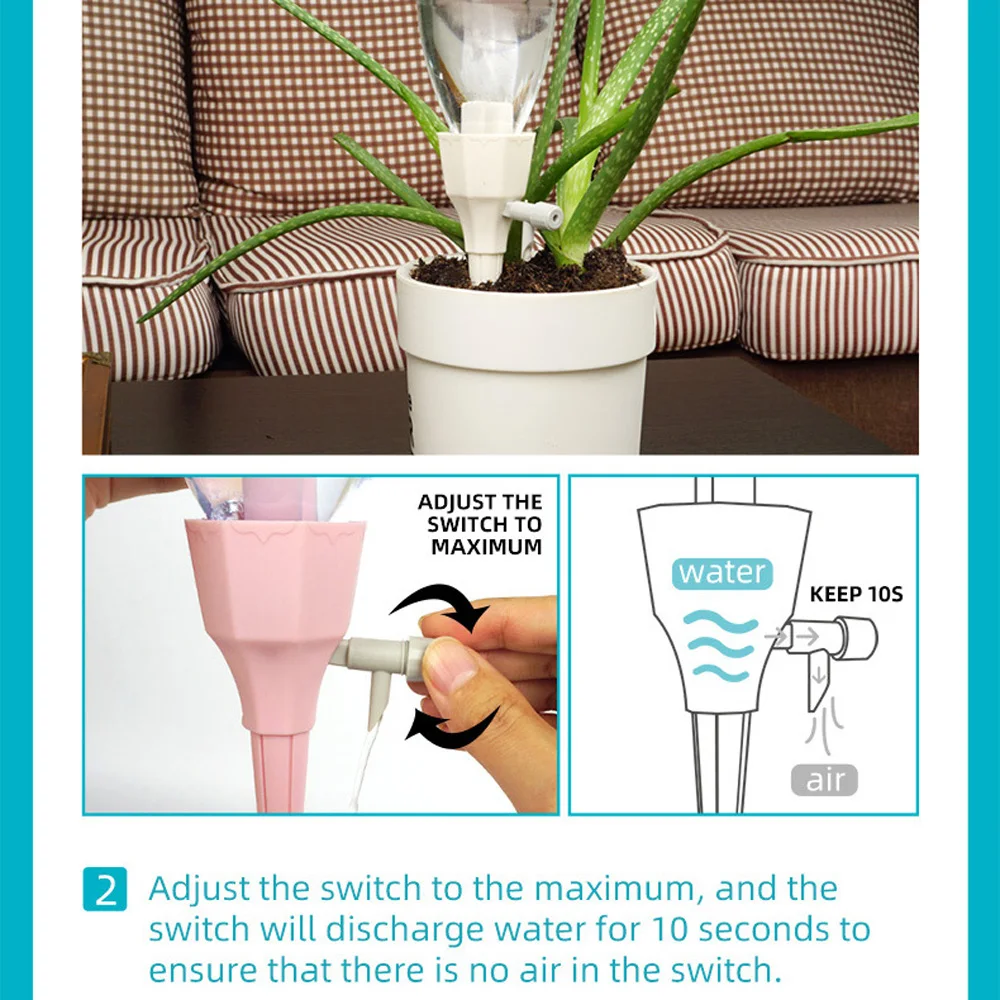Automatic pot plant watering drip irrigation system Adjustable Plant Waterer DIY taper watering water Flowerpot
Automatic pot plant watering drip irrigation system Adjustable Plant Waterer DIY taper watering water Flowerpot