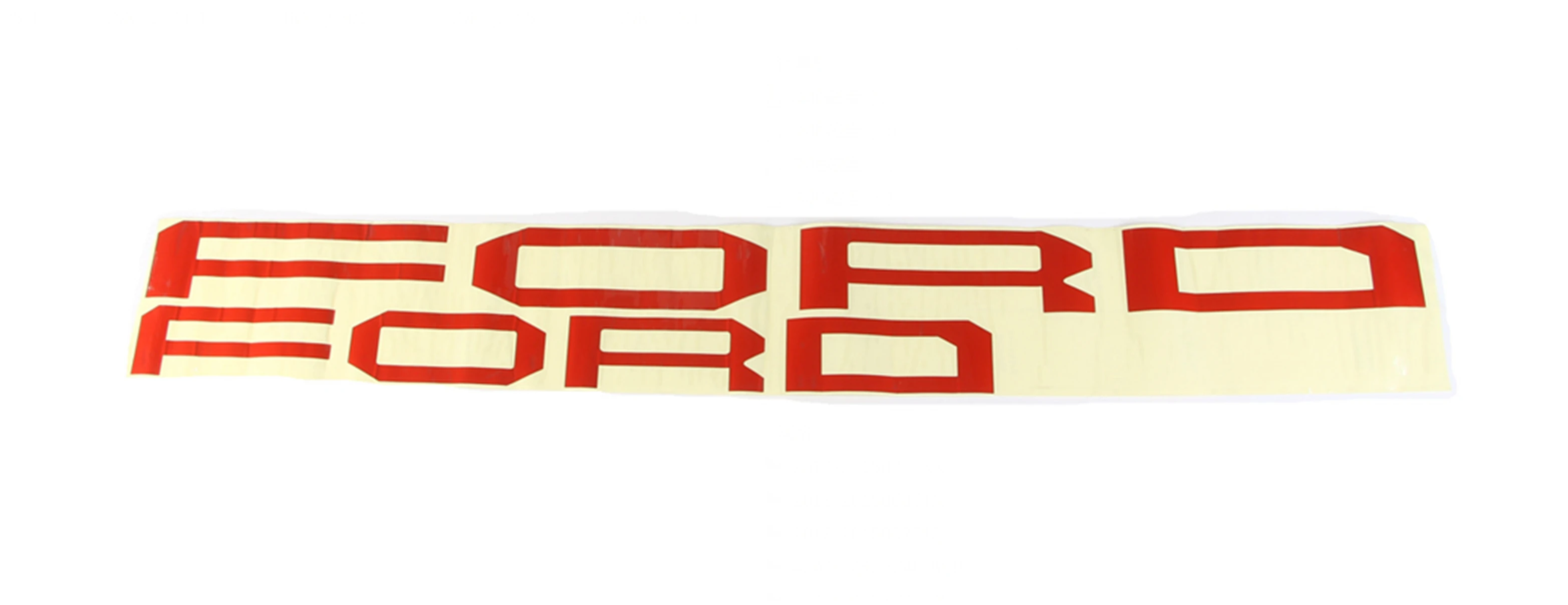 Exterior Decoration Car Stickers Front and Tail Logo Cover Trim for Ford F150 2015+ Stylish Car Stickers Car Accessories 
Exterior Decoration Car Stickers Front and Tail Logo Cover Trim for Ford F150 2015+ Stylish Car Stickers Car Accessories