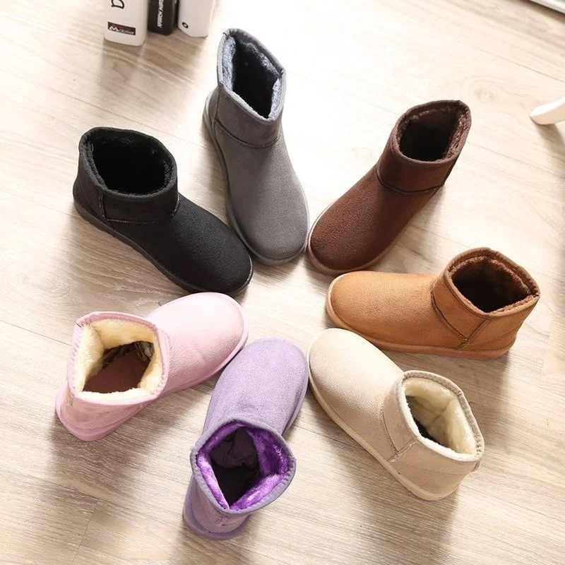 Autumn and winter tube warm snow boots, comfortable plus velvet thickened warmth student non-slip cotton shoes chunky boots
Autumn and winter tube warm snow boots, comfortable plus velvet thickened warmth student non-slip cotton shoes chunky boots